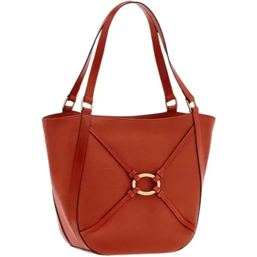 Women Bags Handbag Orange Ss22 , female, Sizes: ONE SIZE - The Bridge - Modalova