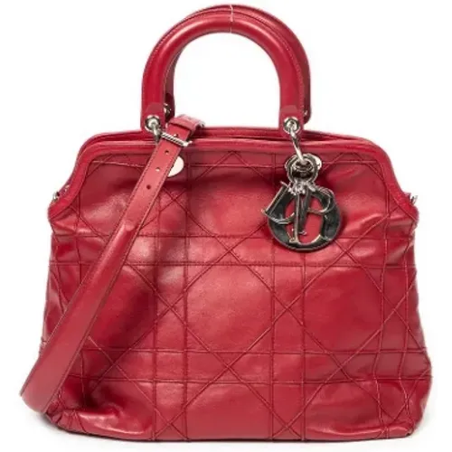 Pre-owned Leather totes , female, Sizes: ONE SIZE - Dior Vintage - Modalova