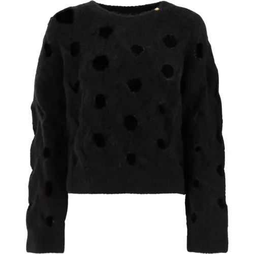 Women Clothing Knitwear Nero Limousine Aw23 , female, Sizes: XS - pinko - Modalova