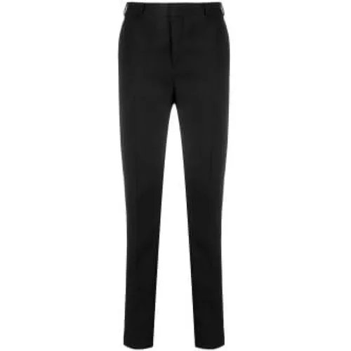 Luxury Wool Tuxedo Pants , female, Sizes: M, L - Saint Laurent - Modalova