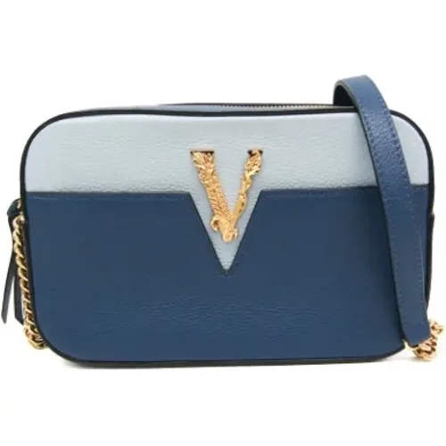 Pre-owned Leder schultertasche - Versace Pre-owned - Modalova