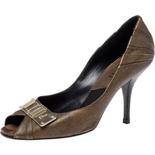 Pre-owned Leder Heels , Damen, Größe: 39 1/2 EU - Dior Vintage - Modalova