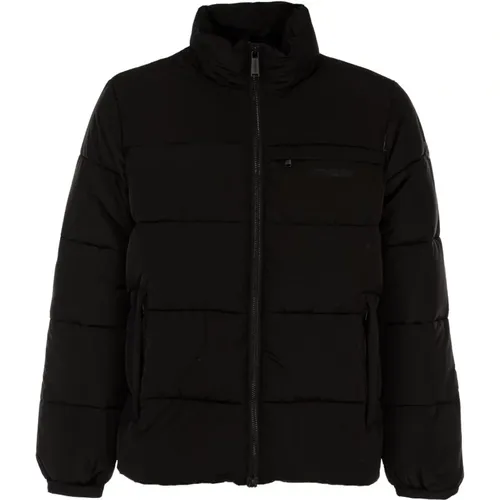 Herren Winter Puffer Jacke Schwarz , Herren, Größe: S - Invicta - Modalova