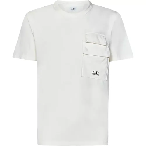 Mens Clothing T-Shirts Polos Ss24 , male, Sizes: M, L, XL, S - C.P. Company - Modalova