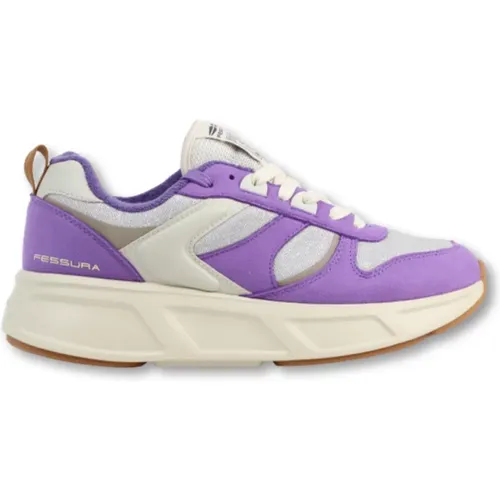 Winter Run Sneaker , female, Sizes: 7 UK, 5 UK, 8 UK, 4 UK, 6 UK - Fessura - Modalova