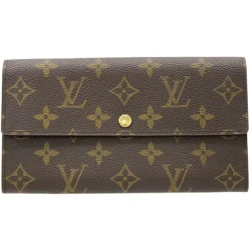 Pre-owned Canvas wallets , male, Sizes: ONE SIZE - Louis Vuitton Vintage - Modalova