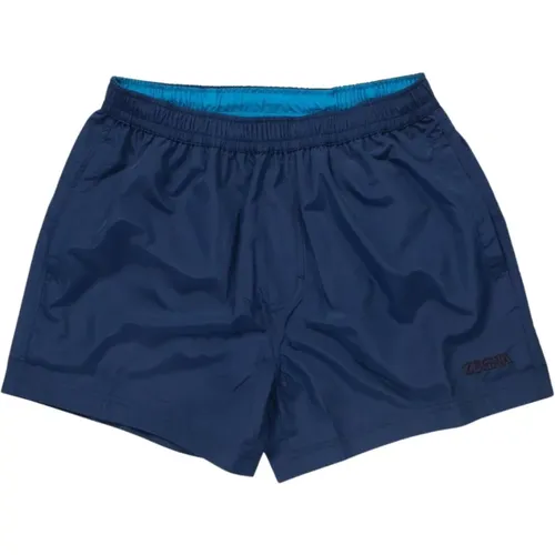 Foldable Swim Trunks , male, Sizes: S - Ermenegildo Zegna - Modalova