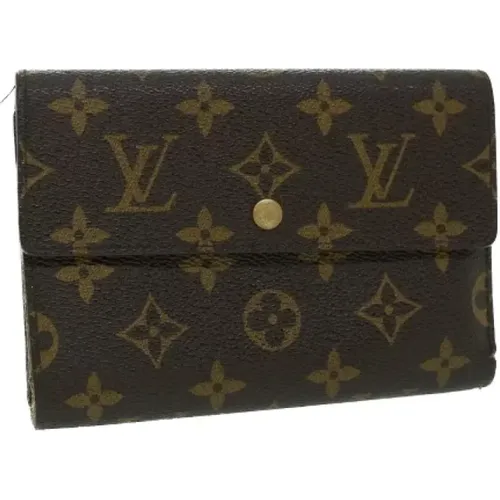 Pre-owned Coated canvas wallets , female, Sizes: ONE SIZE - Louis Vuitton Vintage - Modalova