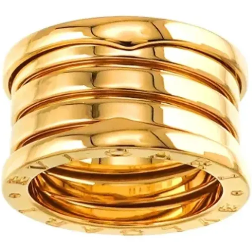 Pre-owned Gold rings , female, Sizes: ONE SIZE - Bvlgari Vintage - Modalova