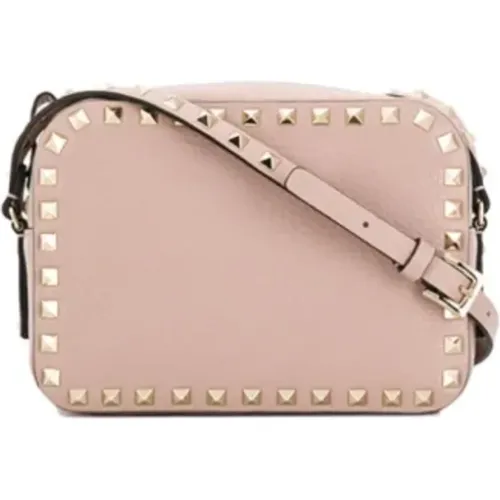 Studded Leather Crossbody Bag , female, Sizes: ONE SIZE - Valentino Garavani - Modalova