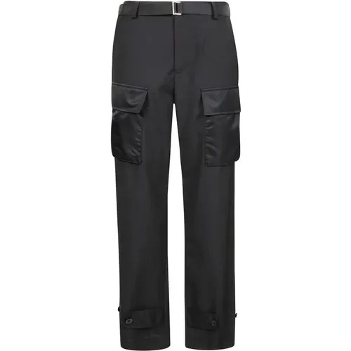 Kordhose für stilvolle Outfits , Damen, Größe: L - Sacai - Modalova