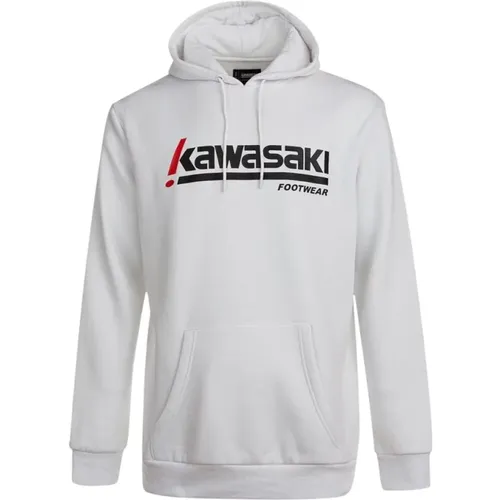 Retro Style Hooded Sweatshirt , Herren, Größe: L - Kawasaki - Modalova