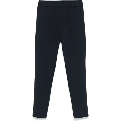 Elasticated Trousers with Tapered Leg , male, Sizes: W32, W36, W31, W34, W33 - Pmds - Modalova