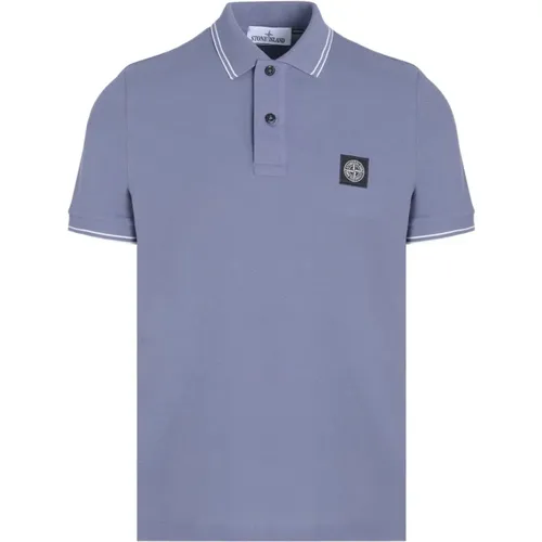 Compass Patch Polo in , male, Sizes: 2XL, M, XL, L - Stone Island - Modalova