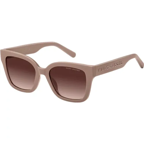 Shaded Sunglasses,Stylische Sonnenbrille Modell 658/S,Stylische Sonnenbrille Marc 658/S,Havana/Light Blue Shaded Sunglasses - Marc Jacobs - Modalova