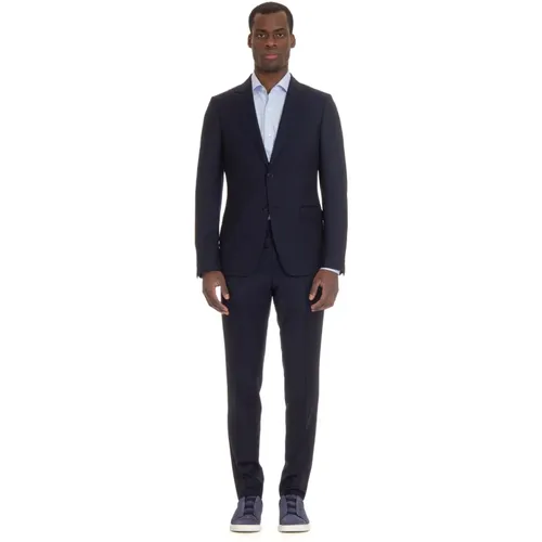 Two-Button Suit IN Wool-Mohair, Drop 8 , male, Sizes: XL, M - Ermenegildo Zegna - Modalova