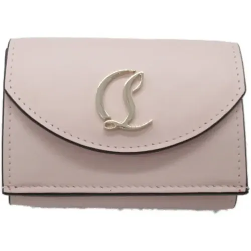 Pre-owned Leather wallets , female, Sizes: ONE SIZE - Christian Louboutin Pre-owned - Modalova