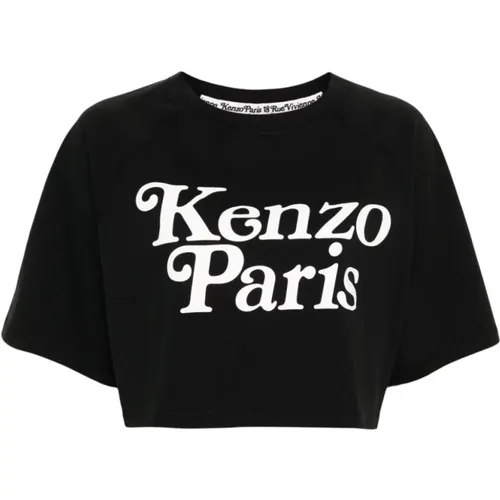 T-Shirts , Damen, Größe: L - Kenzo - Modalova