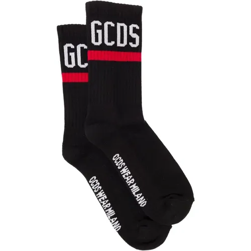 Terry Cloth Socks with Logo , male, Sizes: ONE SIZE - Gcds - Modalova