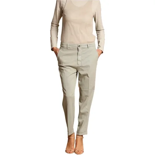 Gemütliche Chino-Hose für Damen aus Twill , Damen, Größe: 3XS - Mason's - Modalova