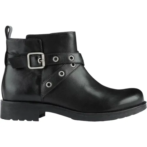 Ankle Boots for Women , female, Sizes: 4 UK, 6 UK, 7 UK, 5 UK - Geox - Modalova
