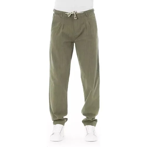 Army Chino Hose , Herren, Größe: M - Baldinini - Modalova