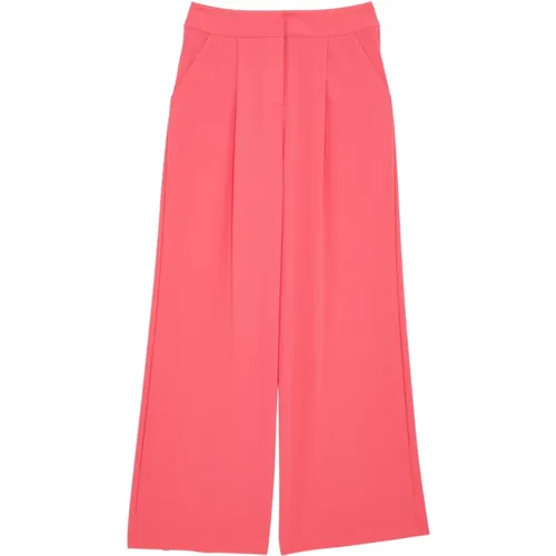 Modern Fit Wide Trousers , female, Sizes: XS - PATRIZIA PEPE - Modalova