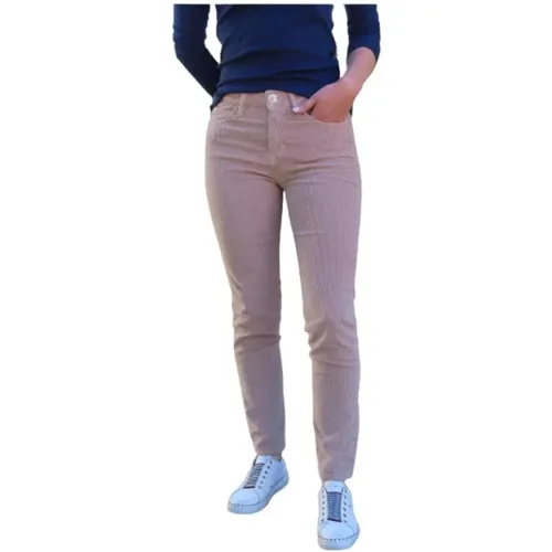 Corduroy Slim 7/8 Hose , Damen, Größe: W28 - Islow - Modalova