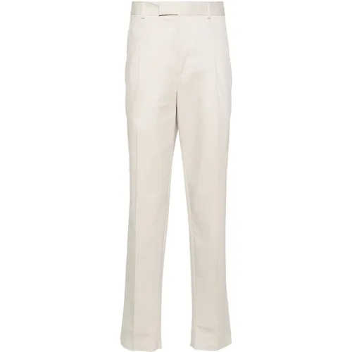 Slim Fit Cotton Pants , male, Sizes: XL, L, 2XL, M - Ermenegildo Zegna - Modalova