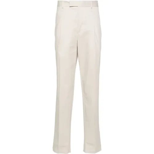 Slim Fit Cotton Pants , male, Sizes: XL, L - Ermenegildo Zegna - Modalova