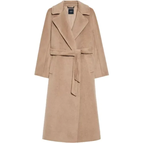 Camel Coats for Weekend Outfits , female, Sizes: 2XS, S - Max Mara Weekend - Modalova