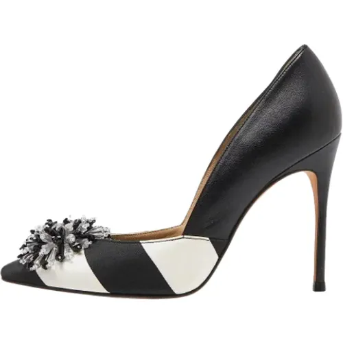 Pre-owned Leder Heels , Damen, Größe: 37 1/2 EU - Carolina Herrera Pre-owned - Modalova