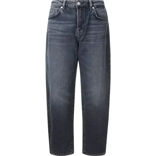 Dark Wash Wide Leg Jeans , female, Sizes: W28 - 7 For All Mankind - Modalova