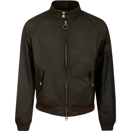 Waxed Cotton Jacket , male, Sizes: XL - Barbour - Modalova