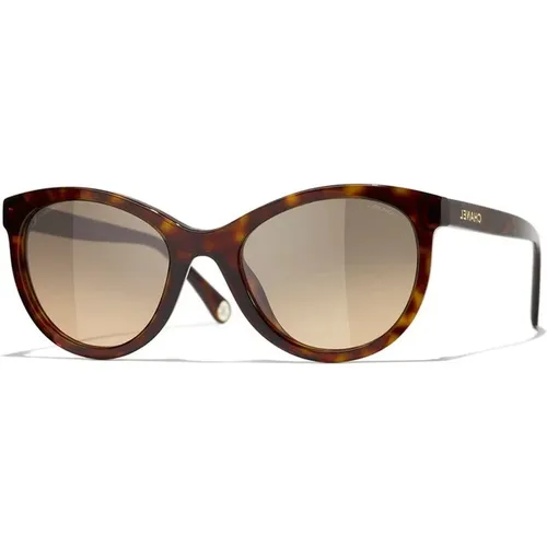 Gradient Sunglasses Cc5523U Style , female, Sizes: 52 MM - Chanel - Modalova