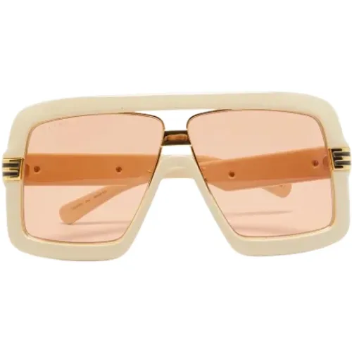 Pre-owned Acetate sunglasses , female, Sizes: ONE SIZE - Gucci Vintage - Modalova