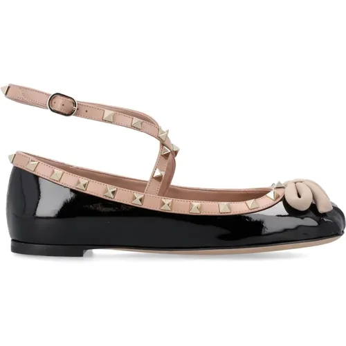 Rockstud Ballerinas , female, Sizes: 5 1/2 UK, 3 UK - Valentino Garavani - Modalova