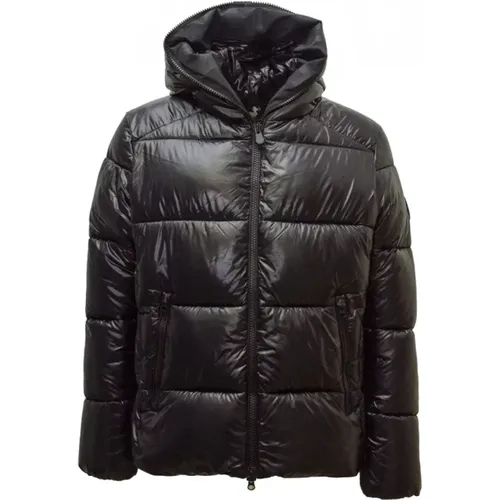 Nylon Jacket with Quilted Texture , male, Sizes: XL - Save The Duck - Modalova