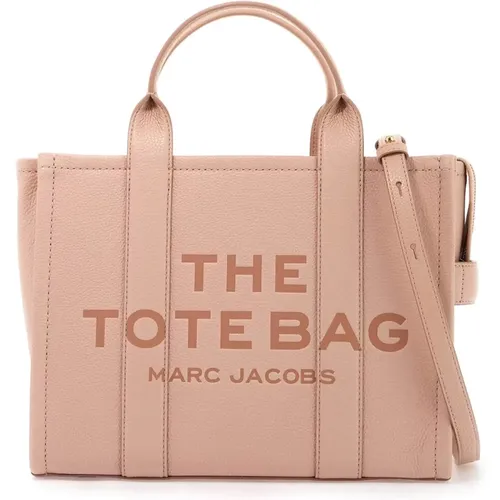 Mittelgroße Leder Tote Tasche , Damen, Größe: ONE Size - Marc Jacobs - Modalova