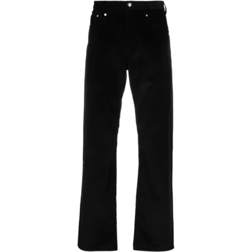 Velvet Trousers with Light Brown Finish , male, Sizes: W30 - PS By Paul Smith - Modalova