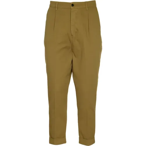 Adam Trousers , male, Sizes: W33 - Dondup - Modalova