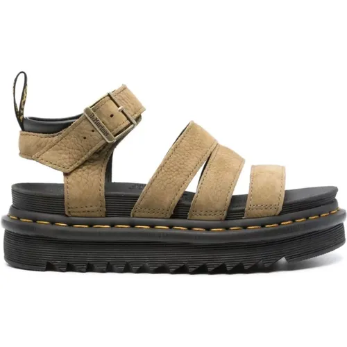 Flat Sandalen , Damen, Größe: 37 EU - Dr. Martens - Modalova