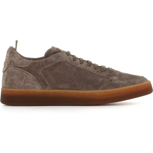 Light Kudu Sneakers with Lactae Hevea Sole , male, Sizes: 7 UK, 9 UK, 6 UK - Officine Creative - Modalova