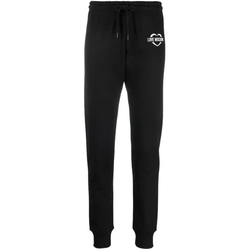 Casual Tracksuit Pants , female, Sizes: M, L - Love Moschino - Modalova