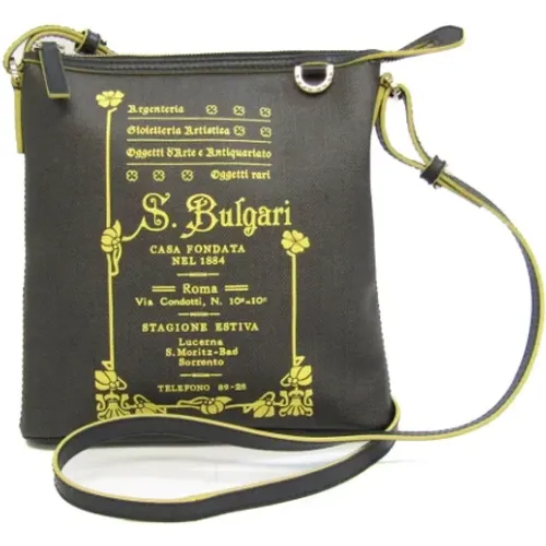 Pre-owned Leder schultertasche - Bvlgari Vintage - Modalova