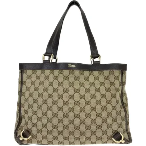 Pre-owned Canvas handbags , female, Sizes: ONE SIZE - Gucci Vintage - Modalova