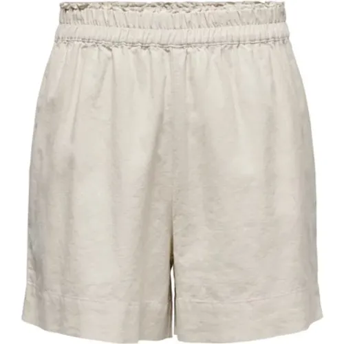 Fabric Shorts , female, Sizes: L, M, XL - Only - Modalova