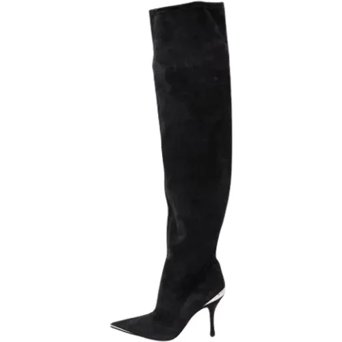 Pre-owned Wildleder boots , Damen, Größe: 38 1/2 EU - Dolce & Gabbana Pre-owned - Modalova