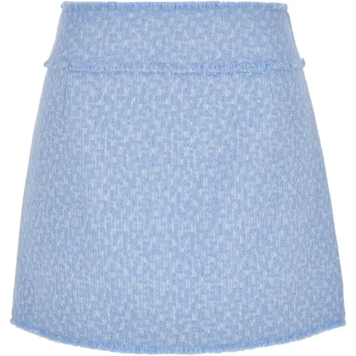 Tweed A Line Skirt , female, Sizes: XS, S - Dolce & Gabbana - Modalova