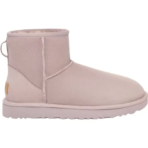 Classic Mini II Pale Smoke Boots , female, Sizes: 8 UK, 5 UK, 6 UK, 7 UK - Ugg - Modalova